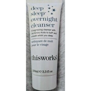 THIS WORKS DEEP SLEEP OVERNIGHT CLEANSER 3.3 FL. OZ.- OAT AMINO ACIDS-New/Sealed